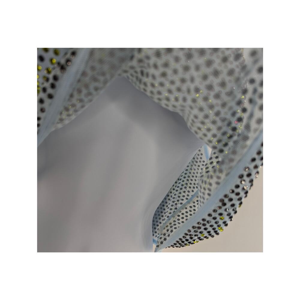 Nocturne Crop Top Sparkly Embellished Tank Size M / L - Picture 6 of 8